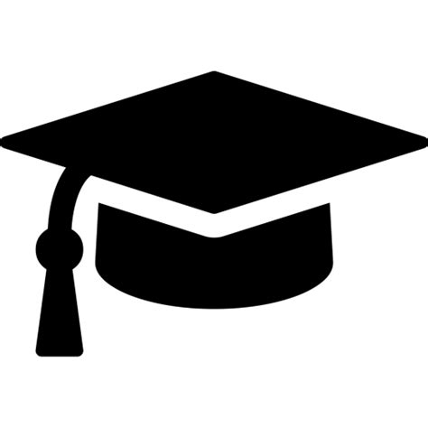 Graduation Icon Download In Glyph Style
