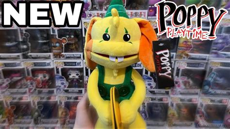 New Official Bunzo Bunny Plush Toy Review Poppy Playtime Mob Games Chapter 2 Horror Game