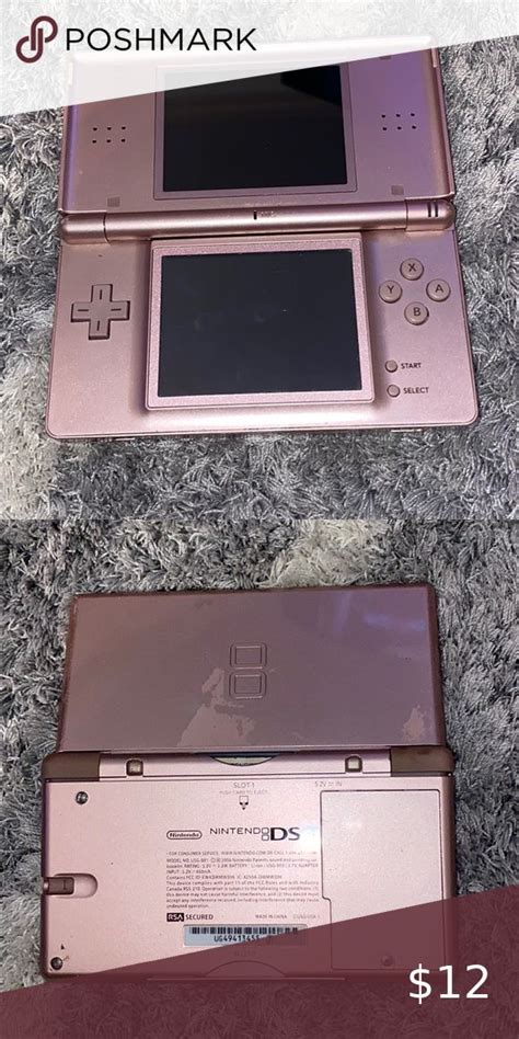 Nintendo Ds Lite Metallic Pink Ds Lite Nintendo Ds Lite Metallic Pink