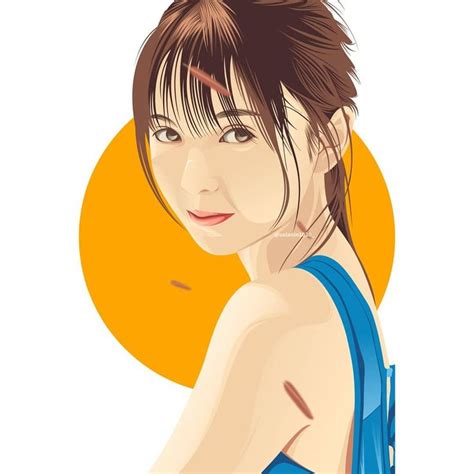 saito asuka ~ashurin~ adobeillustrator bestvector idol japanesegirl