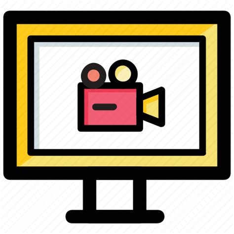 Multimedia, online video, video conference, video marketing, video recording icon - Download on ...