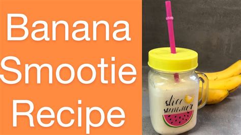 If the banana isn't frozen solid, you'll want to add some ice to your smoothie. 5-Minute Banana Smoothie Recipe | How to Make Banana ...
