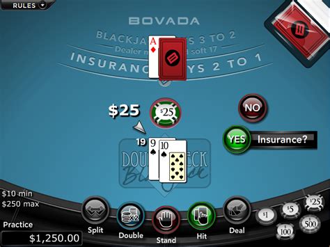 Double Deck Blackjack Review Ratings And Free Game Play