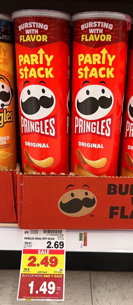 Pringles Party Stacks Are As Low As 124 Kroger Krazy