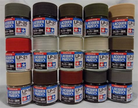 Additional Tamiya Lacquer Paint Now Available At Sunward Hobbies