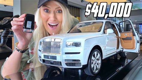 Worlds Most Expensive Toy Car Rolls Royce Cullinan Youtube
