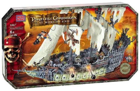 Mega Bloks Pirates Of The Caribbean 3 Flying Dutchman Ship 1067