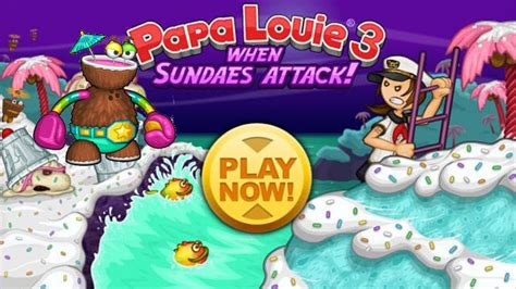 Papa Louie 3 How To Defeat Lepunch When Sundaes Attack Part 1 Youtube