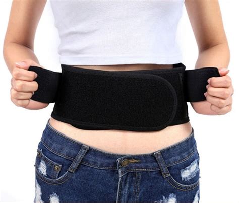 Back Brace Self Heating Magnetic Therapy For Lower Lumbar Pain Support
