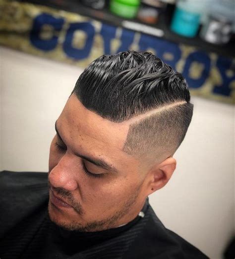Side part high bald with a taper designed a very fashionable beard style to make this hairstyle. 20 Trendy Bald Fade Haircuts for Men Right Now | Mens ...