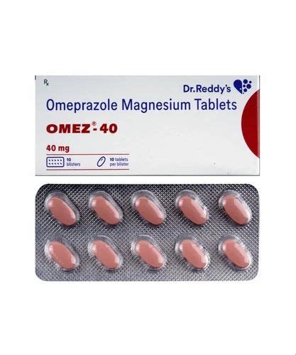 Omeprazole 40 Mg Tablets At Rs 82strip Omeprazole Tablet In Surat