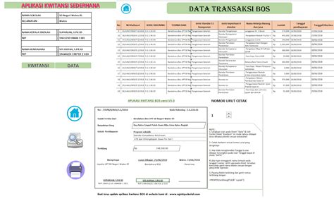 Untuk keperluan kwitansi, kamu dapat mengandalkan aplikasi bernama receipt & invoice. Format Kwitansi Bos 2020 | WebsiteEdukasi.Id