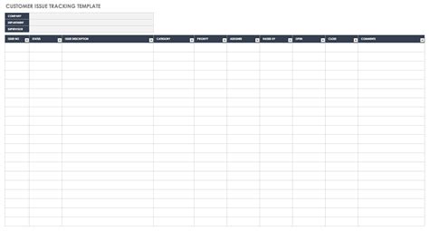 Keep your project on track using this accessible template. Free Issue Tracking Templates | Smartsheet