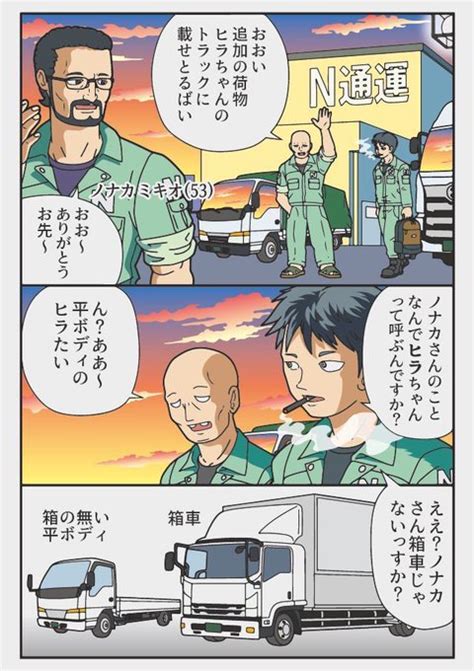 高架ガード下のヒラちゃん トラック漫画のぞうむしプロ 『トラックドライバーの怪談 First Gear』書籍 発売中 さんのマンガ
