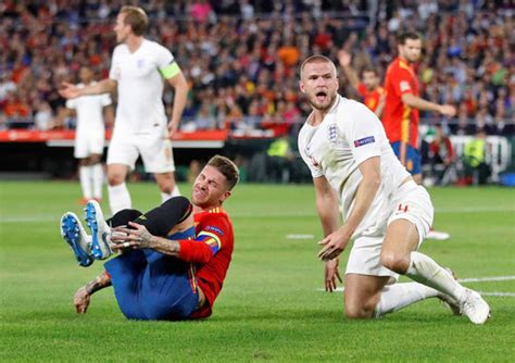 Eric Dier Vs Sergio Ramos England Fans Love Tackle On Real Madrid Ace