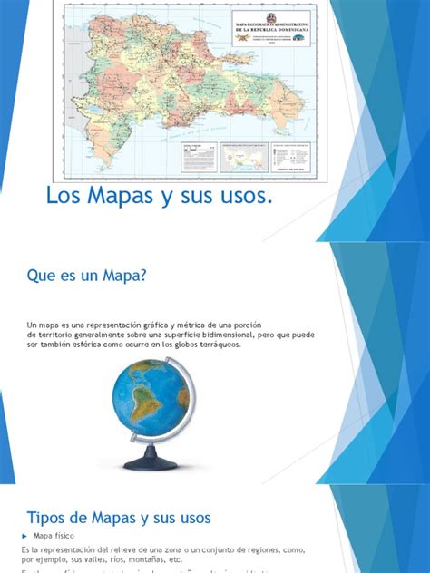 Los Mapas Y Sus Usos Mapa Cartografía