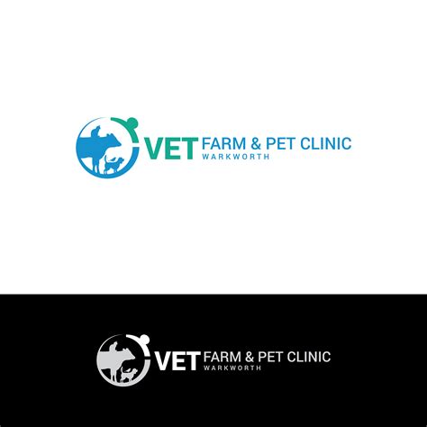 Serious Bold Veterinary Logo Design For Vet Farm And Pet Clinic By