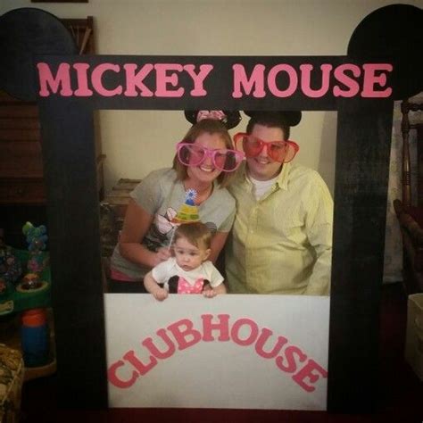 We Made A Mickey Mouse Clubhouse Photo Booth For Everyone To Enjoy At