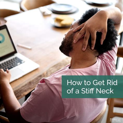 How To Get Rid Of A Stiff Neck Chirocenter