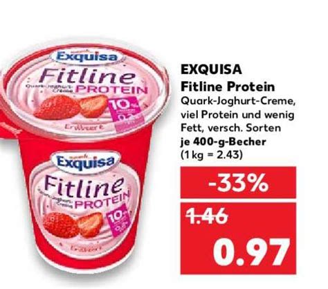 Exquisa Fitline Protein Angebot Bei Kaufland