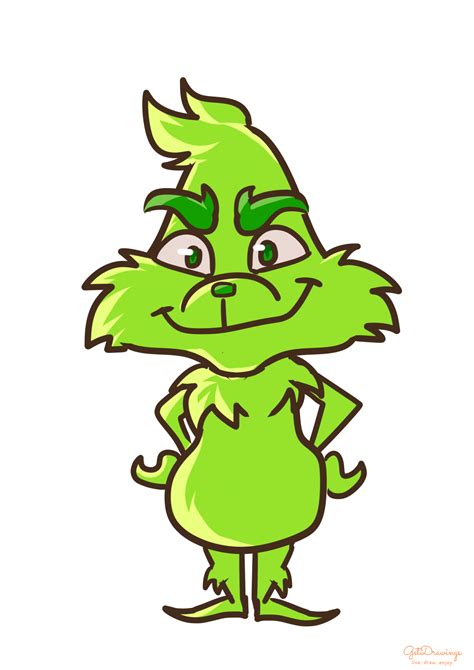 How To Draw A Grinch