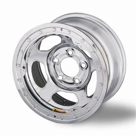 Vehicle specific fitment will change offset, dish and center profile. Bassett 58AF2CL 15X8 Inertia 5x4.5 2 Inch BS Beadlock Wheel