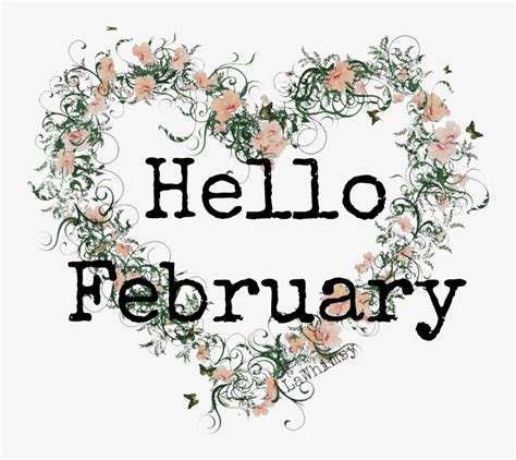 Goodbye January Hello February Transparent Png 800x699 Free