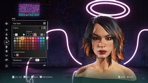 Saints Row My Female Character Creation With Sliders Manual Customization As Requested Youtube