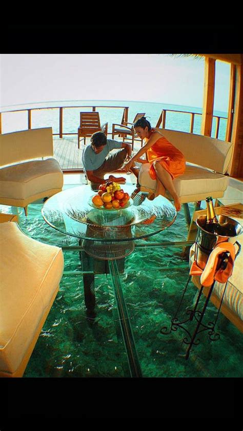 Purchase rigid and stylish floors like glass at alibaba.com for packaging and storing liquid items these fascinating floors like glass are durable and come in distinct shapes. Glass bottom Hotel in Maldives | Places I'd Like to Go ...