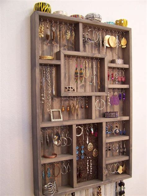 Organize Your Handmade Jewelry Etsy Jewelry Wall Display Jewelry