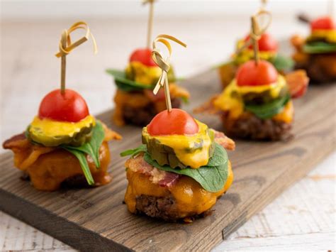 Bacon Cheeseburger Bites Recipe Ree Drummond Food Network