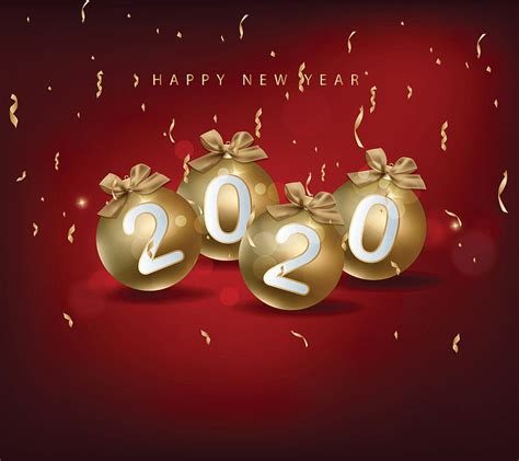 Happy New Year Backgrounds 2020 Newyear2020 Merry Christmas 2020 Hd