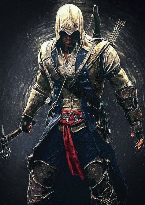 Assassins Creed Connor Poster By Zapista Zapista