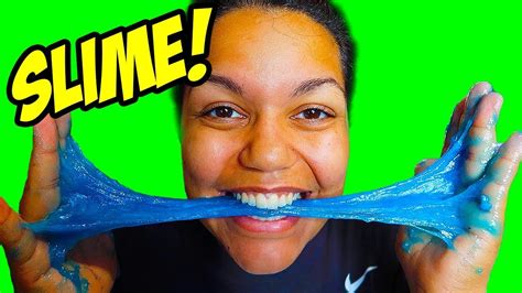 Can You Eat Slime How To Make 3 Diy Slimes Youtube