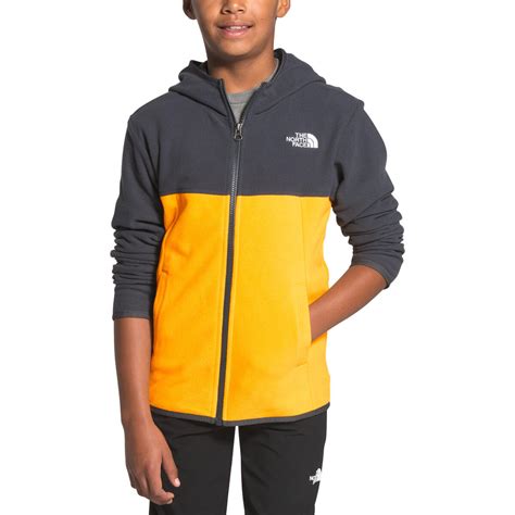 The North Face Boys Glacier Full Zip Hoodie Sun And Ski Sports