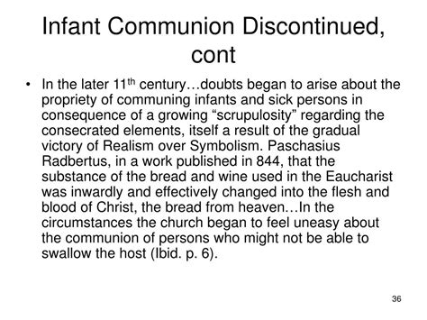 Ppt What Is The Appropriate Age For Receiving First Communion