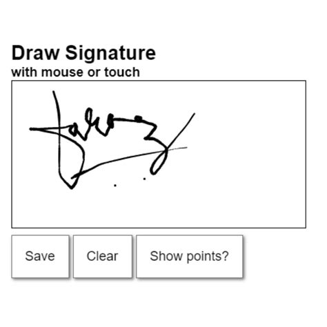 Create Signature Pad With Html Css And Javascript Source Code