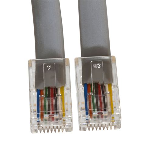 There are two standards that are used for rj45 connector wiring. Phone Cable, RJ45 (8P8C), Straight - 25 Feet (Data)