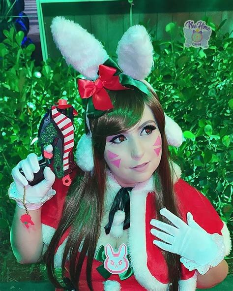 d va cosplay christmas neehime