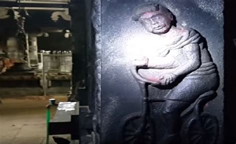 The first modern road signs erected on a wide scale were designed for riders of high or ordinary bicycles in the late 1870s and early 1880s. Bicycle carving found in 2000-year-old Indian temple ...