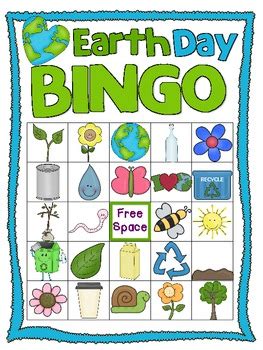 Make sure to cut apart one card so you pull the pieces out of a hat (or the item of your choice) to call the items as the bingo caller. Earth Day Bingo Pack by Organized Chaos | Teachers Pay ...