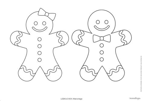 Perfekt für die weihnachtszeit sind schöne window color bilder, die von kindern ausgemalt werden können. Lebkuchen Printables zum Ausdrucken • Minidrops ...