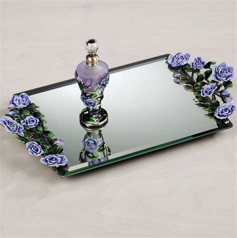 Marble vanity bathroom trays for perfume. Mirrored Vanity Trays Perfume | Home Design Ideas