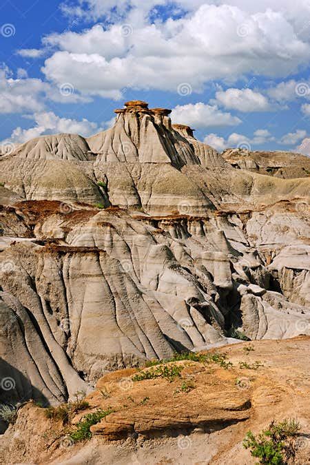Badlands In Alberta Canada Stock Image Image Of Outdoors Formations