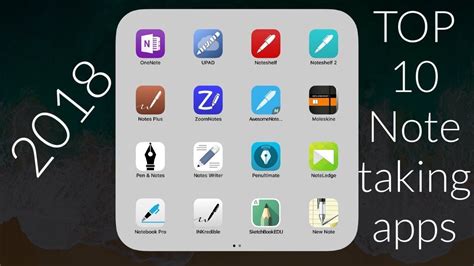 These 10 ipad apps will help make the load feel lighter for any graduate student. 2018â€™s Top 10 note taking apps for iPad 2018 and iPad ...