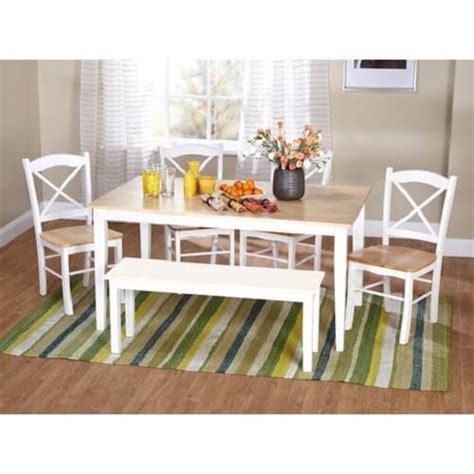 Picnic table style dining table. 10 Attractive Picnic Style Kitchen Table Under $850
