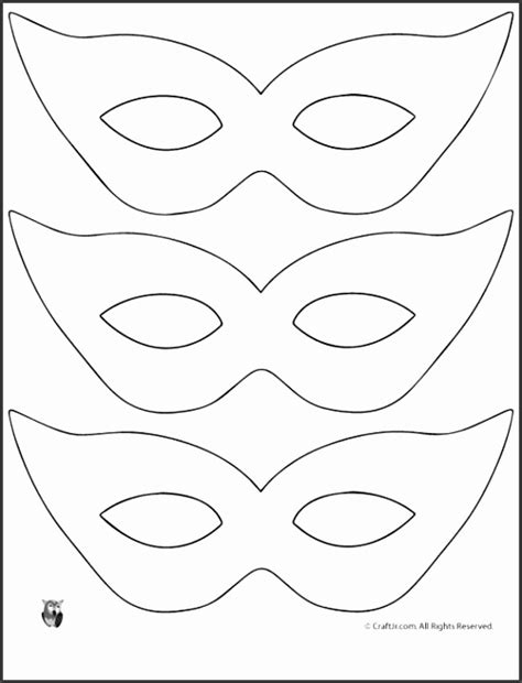 Using these free monster printables your class can make all kinds of wild monsters! 5 Eye Mask Template for Invitation - SampleTemplatess ...