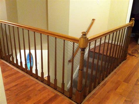 Everything you need to train your canine. Cheap way to child proof a stairway with banisters which ...
