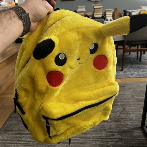 Pikachu Pokemon Flip Pak Reversible Backpack Depop