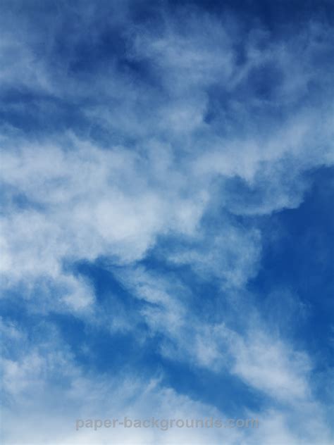 Free Download Blue Sky Clouds Texture Background Paper Backgrounds
